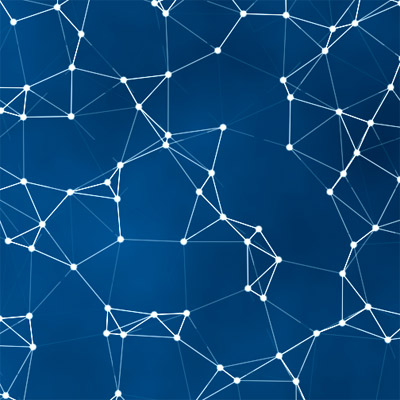network graph social media internet map blue connection