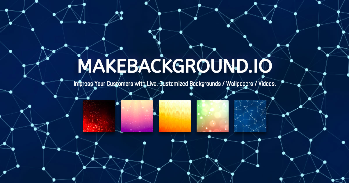 Make Live Wallpaper and Background Online Free